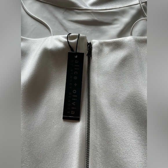 Alice + Olivia Harmony Mini Slip Dress - Picture 5 of 7